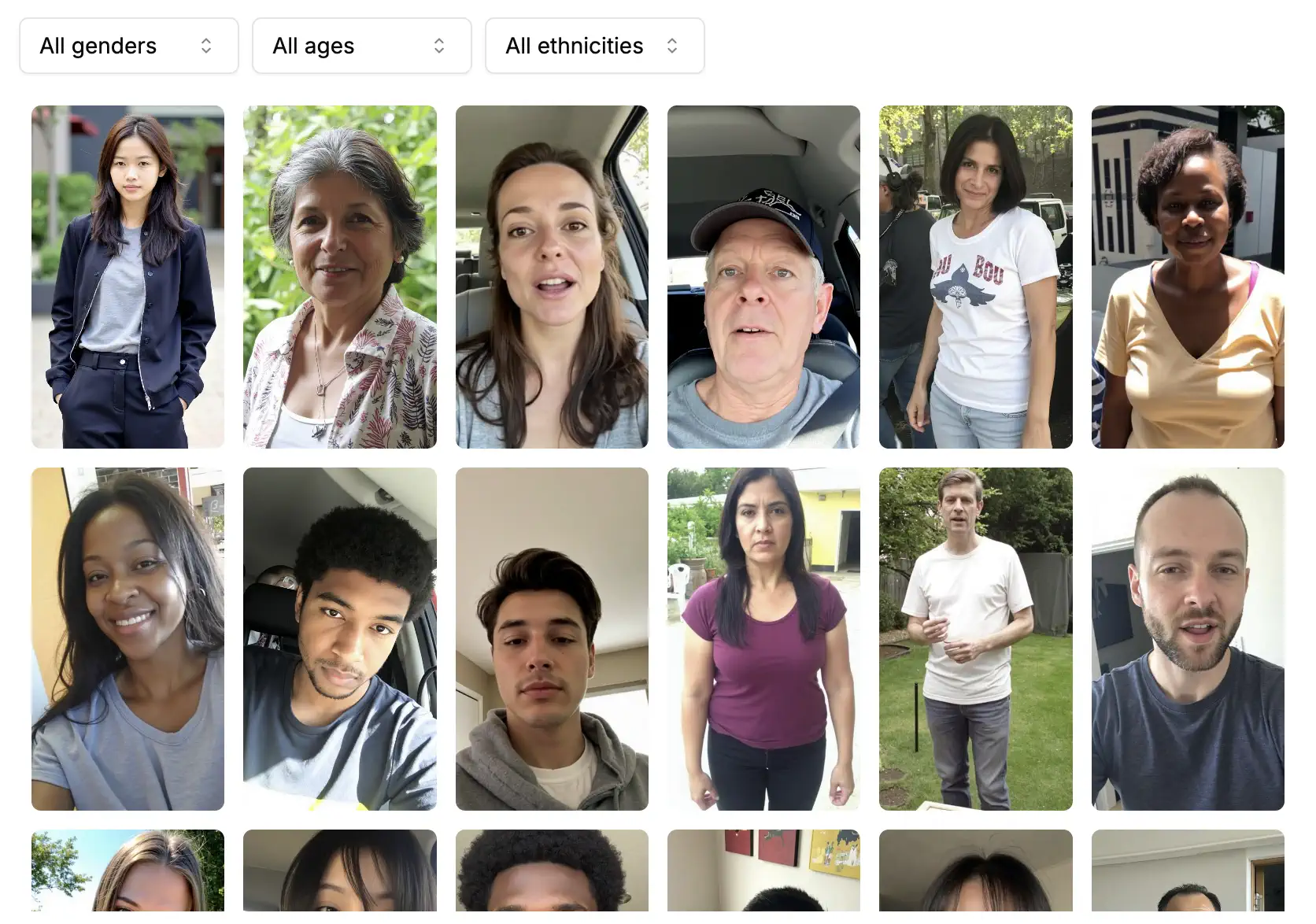 Choose your actor